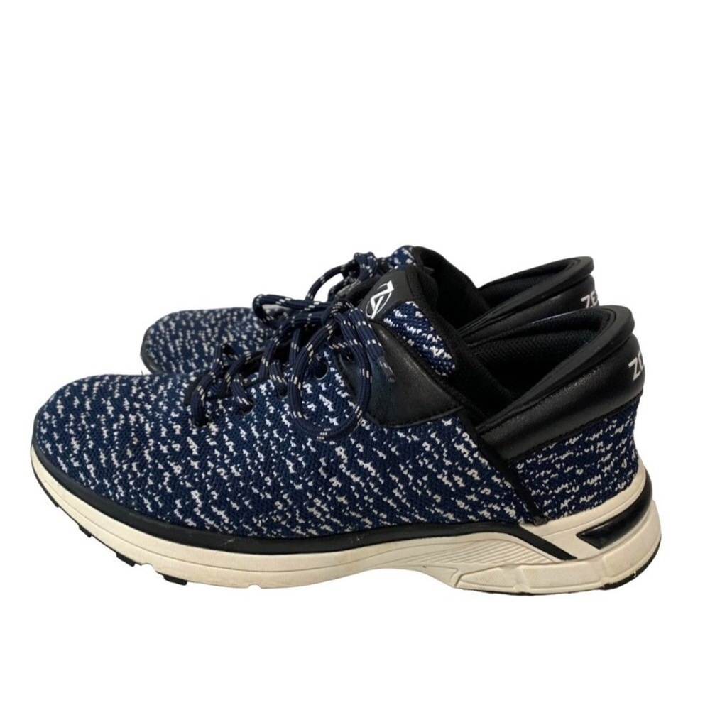 Zeba Men's Midnight Blue Slip-On Sneakers Size 9.5 Comfort Casual Sneakers‎